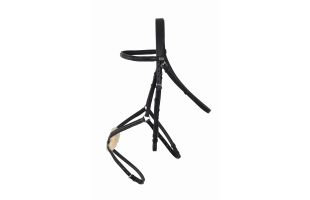 Bridon muserolle croisée Sisley- T. cheval